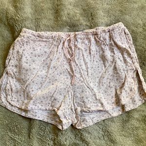 Lightweight floral shorts